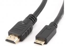 Кабел/адаптер Lanberg HDMI(M)--HDMI MINI(M) V1.4 1.8m 4K 3D OEM, black
