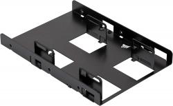 Кутия/Чекмедже за HDD Скоби за монтиране Corsair HDD-SSD Mounting Kit - Dual 2.5&quot; to 3.5&quot;, Black