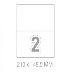 Канцеларски продукт Самозалепващи етикети, A4, 210 x 148.5 mm, прави ъгли, 100 листа