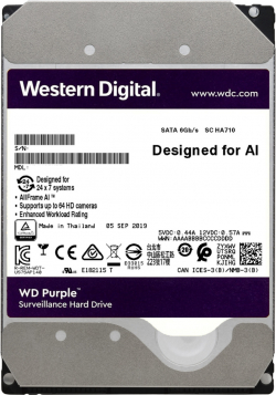 Хард диск / SSD HDD AV WD Purple (3.5'', 4TB, 256MB, 5400 RPM, SATA 6 Gb-s)