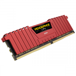 Памет Памет CORSAIR VENGEANCE LPX, 8GB (1 x 8GB), DDR4, 2666MHz, C16, Red