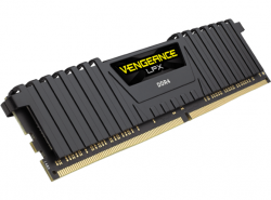 Памет Памет CORSAIR VENGEANCE LPX, 8GB (1 x 8GB), DDR4, 2400MHz, C14, Black