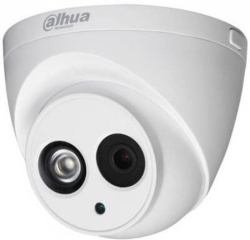 Камера Dahua HAC-HDW1400EM-A-POC, 4MP HD-CVI, IR обектив до 50 м, 2.8 мм ден/нощ