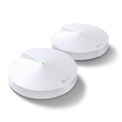 Безжични WiFi Mesh системa Безжичен рутер TP-LINK Deco M5(2-pack), AC1300, 2xGbE, MU-MIMO