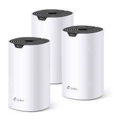 Безжично у-во Tочка за достъп TP-LINK Deco S4(3-pack), AC1200, 2xGbE, MU-MIMO, Beamforming