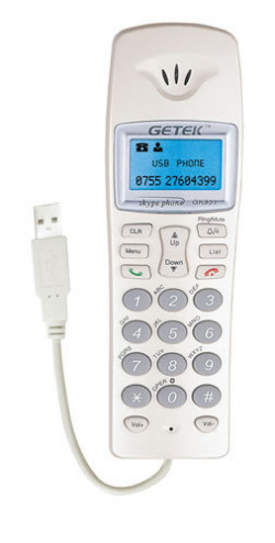 VoIP Продукт Getek VoIP Телефон, LCD, USB 1.1 GK951