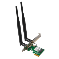 Мрежова карта/адаптер Безжичен адаптер Tenda E30, AX3000, WiFi 6, PCI-E 2.0(x1), BT 5.0, 2x 2.5dBi