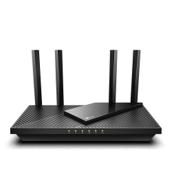 Безжичен рутер TP-LINK Archer AX55, AX3000 Wi-Fi6, 5xGbE, 4x ант. 1xUSB, VPN server