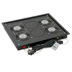 Аксесоар за шкаф Вентилаторен блок Triton, 4 вентилатора 220V-60W, термостат