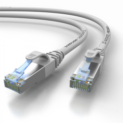 Пач кабел Brand-Rex, 3m, S-FTP, Cat.6a, RJ45 - RJ45, сив