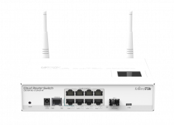 Рутер/Маршрутизатор MikroTik CRS109-8G-1S-2HnD-IN, 600MHz, 128MB, 8xGE, 1xSFP