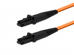 Оптична пач корда Оптична корда BrandRex, 1m, 50-125 MM, MT-RJ - MT-RJ duplex connectors