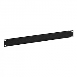 Панел SeaMAX 1U, черен, 19”, пластмасов
