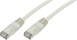 Пач кабел 1m Brand-Rex, F-UTP, Cat.5e, RJ45 - RJ45, сив