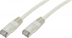 Медна пач корда Пач кабел 1m Brand-Rex, F/UTP, Cat.5e, RJ45 - RJ45, сив