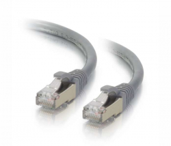 Пач кабел SeaMAX FTP кат.5е с RJ45 конектори, PVC, 2м, сив