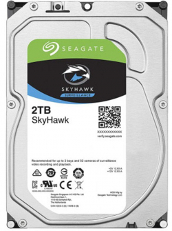 Хард диск / SSD Твърд диск Seagate Surveillance 3.5", 2TB, 64MB, SATA3