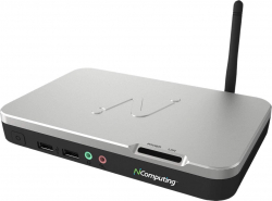 Продукт Терминал NComputing N500w, Citrix HDX, HD1080p, 1GB, 4x USB, 1x Gbit Eth, WiFi