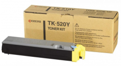 Тонер за лазерен принтер Тонер касета Kyocera TK-520Y, жълта