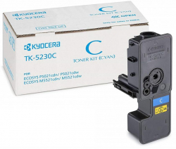 Тонер за лазерен принтер Тонер касета Kyocera TK-5230C, циан