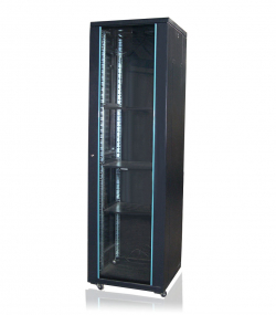 Шкаф за техника - Rack Шкаф SeaMAX A2, 42U 600х1000, стоящ, черен