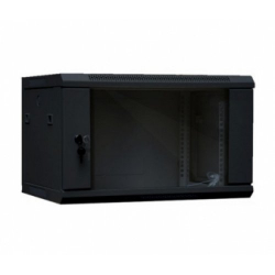 Шкаф за техника - Rack Шкаф SeaMAX WM, 6U 600x600, за стенен монтаж, черен