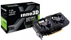 Видеокарта Inno3D GeForce GTX 1050 Ti Twin X2 4GB GDDR5