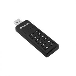 USB флаш памет Verbatim USB флаш памет, Keypad Secure, USB 3.2, 64 GB
