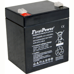Акумулаторна батерия FirstPower FP5-12 - 12V 5Ah F2