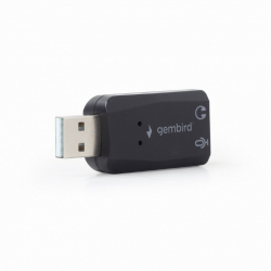 Аудио карта GEMBIRD SC-USB2.0-01 Premium USB sound card, "Virtus Plus"