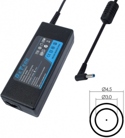 Захранване за лаптоп NB Power Adaptor 65W, 19.5V 4.5-3.0, HP, 295