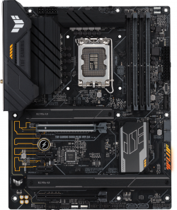 Дънна платка ASUS TUF GAMING B660-PLUS WIFI D4, LGA 1700 ATX, 4x DDR4, WiFi 6, 3x M.2