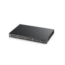 Комутатор/Суич Суич ZYXEL XGS2210-52, 48 портов Gigabit, управляем L3, 4xSFP за монтаж в шкаф