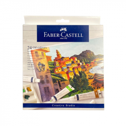 Faber-Castell Маслени бои, в тубички, 24 цвята, 9 ml на най-ниска цени