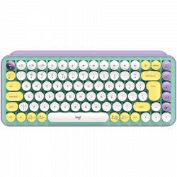 Клавиатура LOGITECH POP Keys Wireless Mechanical Keyboard With Emoji Keys