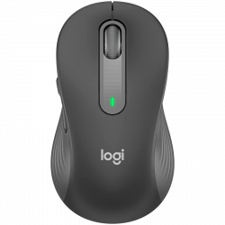 Мишка LOGITECH M650L Signature Bluetooth Mouse - 4000 DPI - Графит на най-ниска цени