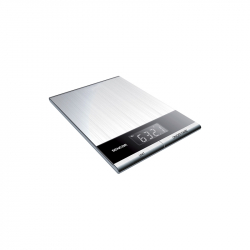 Бяла техника Sencor Кухненска везна SKS 5305, LCD, до 5 kg, сива