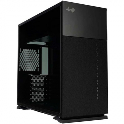 Кутия Chassis In Win 127 Mid Tower, Tempered Glass, Mesh Front, ARGB Logo