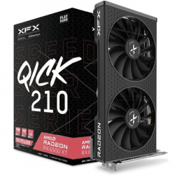 Видеокарта XFX Video Card AMD Radeon RX 6500XT QUICK Black Edition 4GB GDDR6 128bit