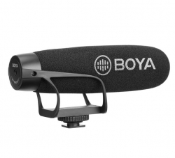 Микрофон Универсален видео микрофон BOYA BY-BM2021, тип пушка, XLR