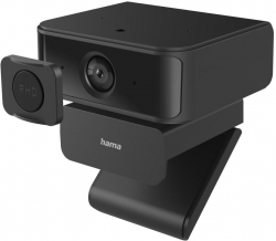 Уеб камера Уеб камера HAMA C-650 Face Tracking, 1080p, Микрофон, USB-C, Черна