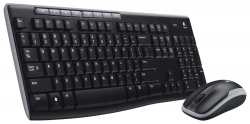 Клавиатура Комплект Logitech Wireless Combo MK270, US Layout