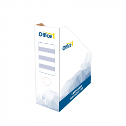 Канцеларски продукт Office 1 Органайзер, картонен, 100 mm, микровелпапе