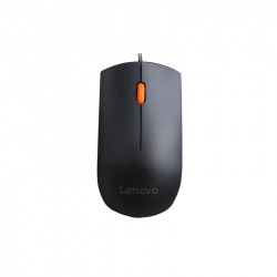 Мишка Lenovo 300, с кабел, 1600 dpi, черна