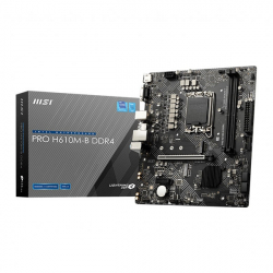 Дънна платка MB MSI PRO H610M-B DDR4, HDMI-VGA, 2xD4, M.2