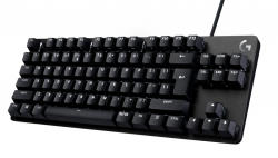 Клавиатура Logitech G413 TKL SE Mechanical Gaming Keyboard - BLACK - US INT'L - INTNL, Черна