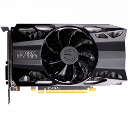 Видеокарта EVGA GeForce RTX 2060 SC GAMING, 6GB GDDR6, 192 bit, 336 GB-s, 14000 MHz