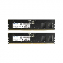 Памет Памет ADATA, 16GB(2x8GB), DDR5, PC5-38400, 4800MHz, CL40, AD5U48008G-DT, Черен