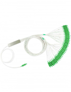 Оптичен PLC сплитер 1х32 с SC-APC конектори, Blockless, Conneu