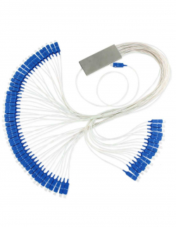 Оптичен PLC сплитер 1x64 с SC-UPC конектори, Blockless, Conneu
